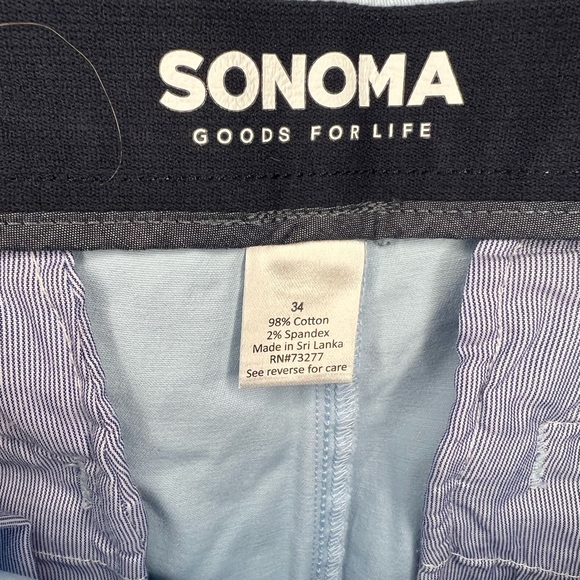 Sonoma light blue kaki shorts - Picture 3 of 5